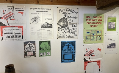 Plakate Jugendclub und Kulturverein