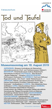 Museumssonntag 2019 Plakat